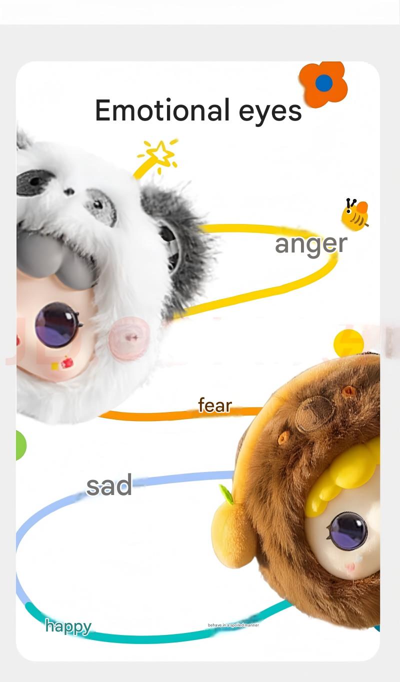 NuoNuo AI Smart Talking Plush Toy for Kids - Interactive Companion with Wi-Fi & Bluetooth Speaker - Perfect Gift for Children